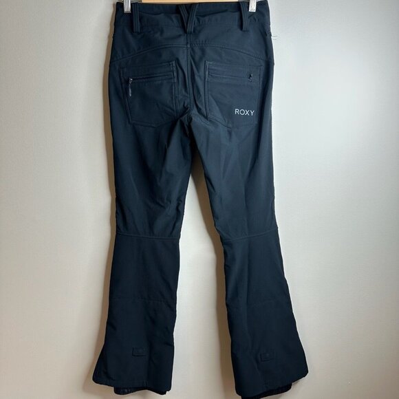 Roxy Snow Pants Ski Snowboard Womens Size Small P Black Dryflight Technology 15K - Picture 7 of 14